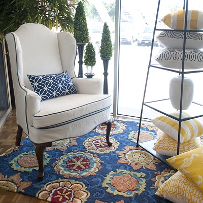 Upholstery, Pillows and Rugs
